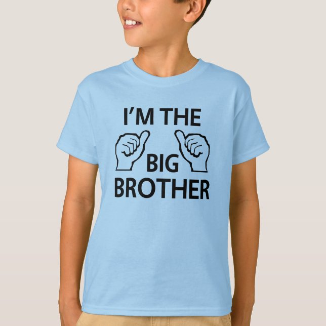 Camiseta Eu sou o big brother (Frente)