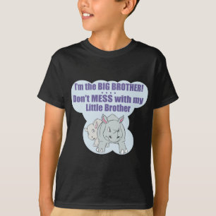 Camiseta Eu sou o big brother, não sujo meu irmão mais no