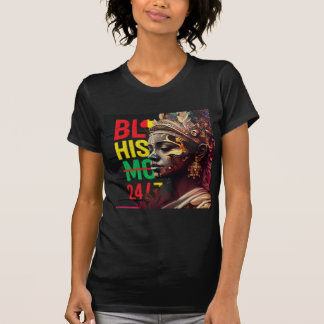Camiseta Eu sou o Black History Svg, o mês negro da históri