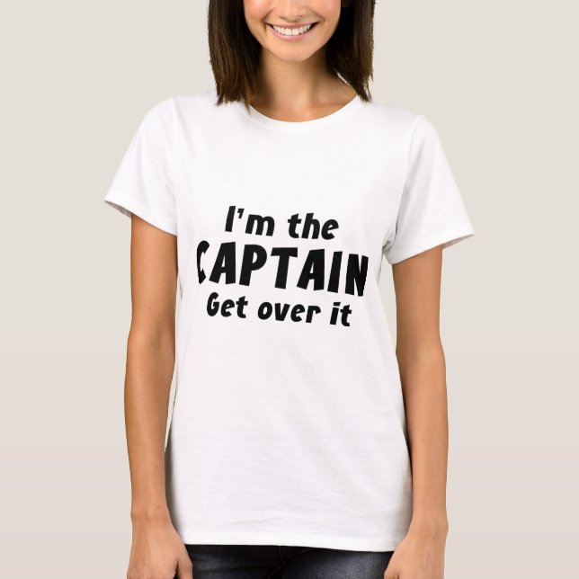 Camiseta Eu sou o Capitão Supere (Frente)