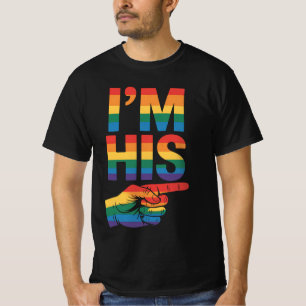 Camiseta Eu sou o casal gay correspondente ao orgulho LGBTQ
