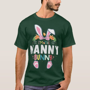Camiseta Eu sou o coelho da Páscoa coelho da babá que bate