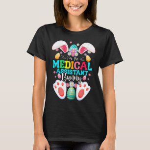 Camiseta Eu Sou o Coelho Médico Instantâneo do Dia de Pásco