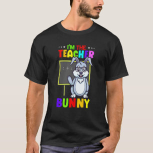 Camiseta Eu Sou O Coelho Professor De Matemática Da Páscoa