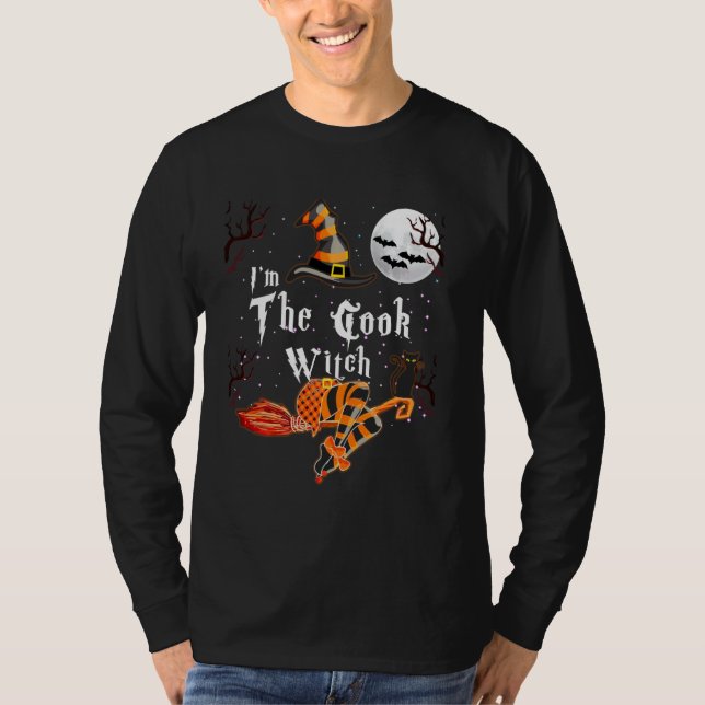 Camiseta Eu Sou O Cook Witch Matching Group Costum (Frente)