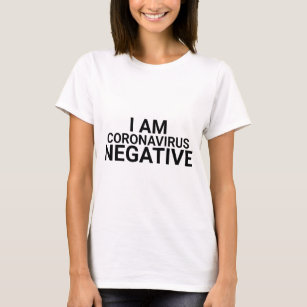 Camiseta Eu Sou o Coronavírus Covid Moder Negativo Preto