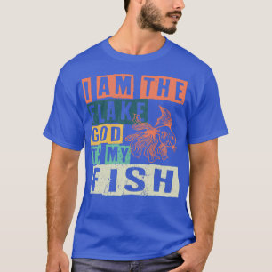 Camiseta Eu Sou O Deus Flasto Do Meu Peixe