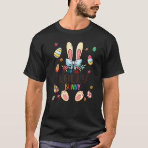 Camiseta Eu sou o dia da Páscoa coelhinha covarde combinand