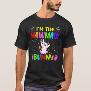 Camiseta Eu sou o dia da Páscoa de coelhinhos bonitos e mau