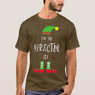 Camiseta Eu Sou O Diretor Elf Funny Film Gift