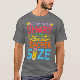 Camiseta Eu sou o dom da escola de tamanho de professor na