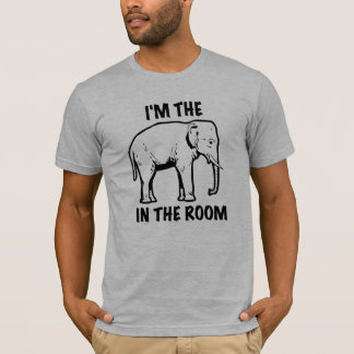 Camiseta Eu sou O ELEFANTE no T do gráfico do ~ da SALA