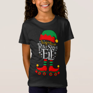 Camiseta Eu sou o Elf de patinagem favorito dos Papais noei