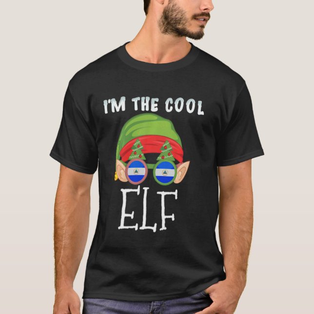 Camiseta Eu Sou O Elf Legal Nicarágua (Frente)