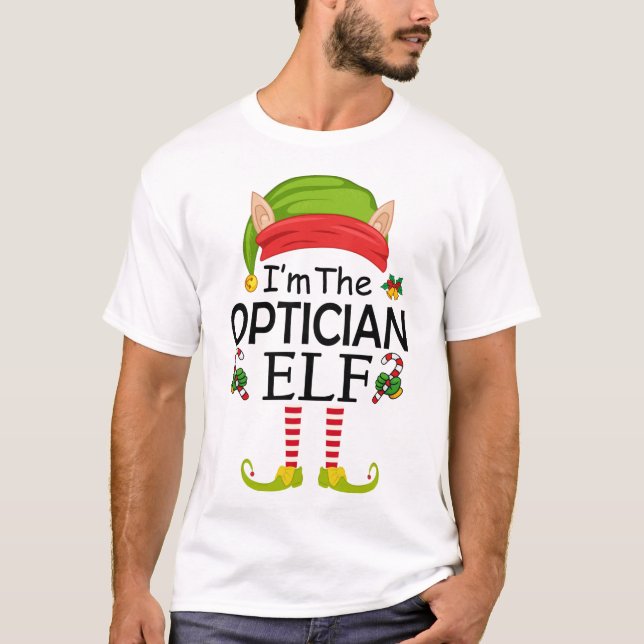 Camiseta Eu Sou O Elfo Óptico (Frente)