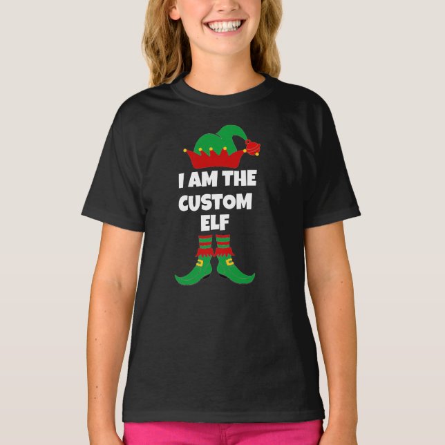 Camiseta Eu Sou o Elfo Personalizado (Frente)