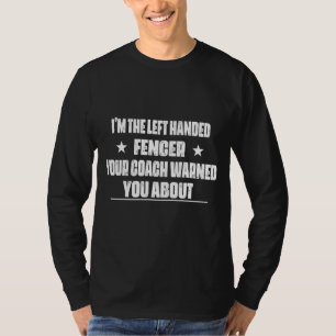 Camiseta Eu sou o encenador da esquerda dizendo humor