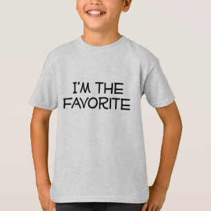 Camiseta Eu sou o favorito