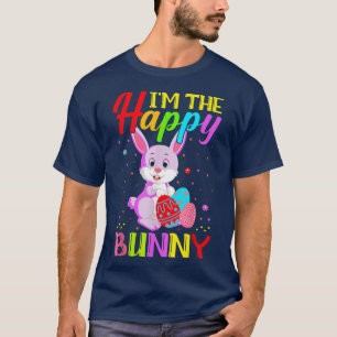 Camiseta Eu sou o feliz dia da Páscoa coelhinha