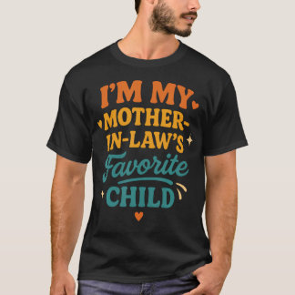 Camiseta EU Sou o Filho Favorito da Minha Sogra Piada Famíl