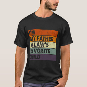 Camiseta Eu sou o filho favorito do meu sogro Dia dos Pais