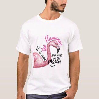 Camiseta Eu sou o Flamingo