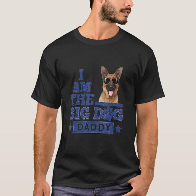 Camiseta Eu Sou O Grande Pai De Cachorro Feliz Faes (Frente)