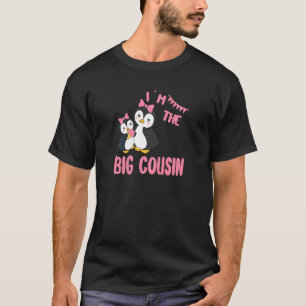 Camiseta Eu Sou O Grande Primo Pinguin Promovido A Primos G