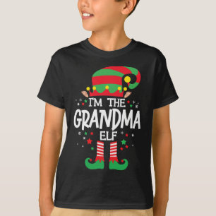 Camiseta Eu sou o Grupo da Família Vovó Elf que combina com