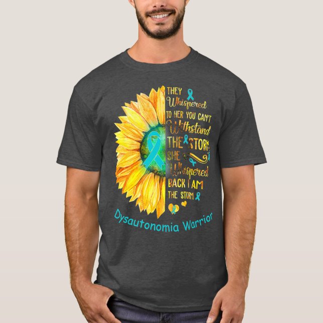 Camiseta Eu sou o Guerreiro da Disautonomia das Tempestades (Frente)