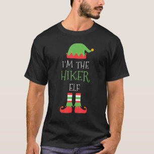 Camiseta Eu Sou O Hiker Elf Family Matching Group