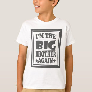Camiseta Eu sou o irmão mais velho de novo, T-Shirt, irmã