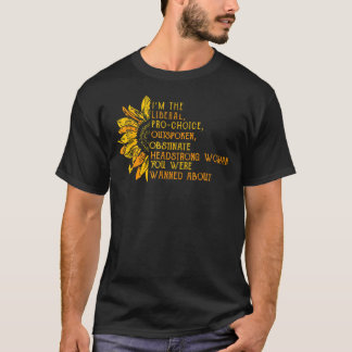 Camiseta Eu Sou O Liberal Propósito Falado Obstinado