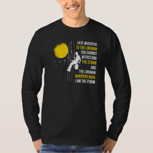 Camiseta Eu Sou o Lineman da Tempestade