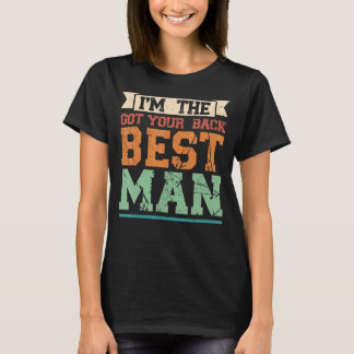 Camiseta Eu sou o melhor Padrinho de casamento de homem de