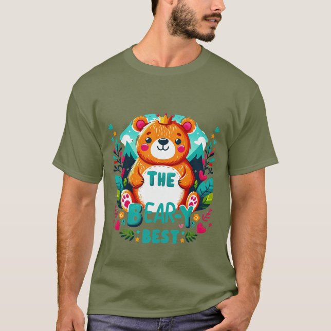 Camiseta Eu sou o melhor urso (Frente)