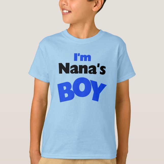 Camiseta Eu sou o menino de Nana (Frente)