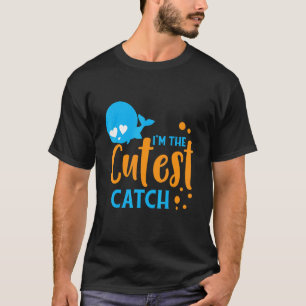 Camiseta Eu Sou O Menino Que Pega Peixes Mais Fofo Pescador