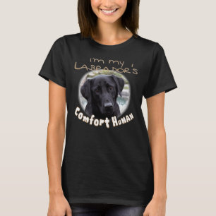 Camiseta Eu Sou O Meu Labrador Retriever O Conforto Humano