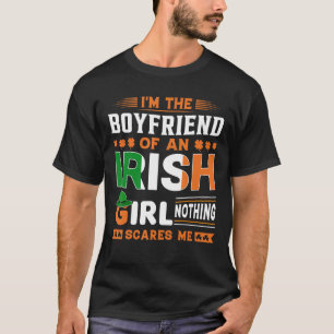 Camiseta Eu Sou O Namorado De Uma Irlandesa Garota Nada De