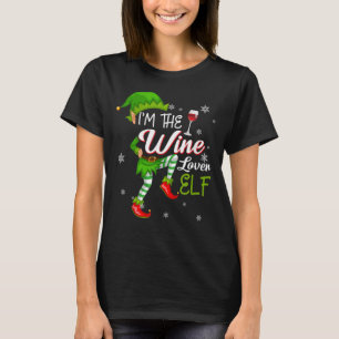 Camiseta Eu sou o Natal da família do amor do vinho