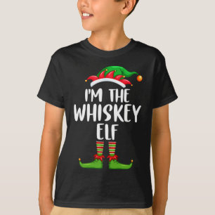 Camiseta Eu sou o Natal da família do "Whiskey Elf Matching