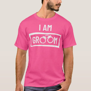 Camiseta Eu Sou o Noivo da Festa de Despedida de Solteiro d
