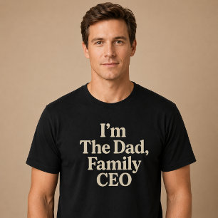 Camiseta Eu Sou O Pai, CEO da Família