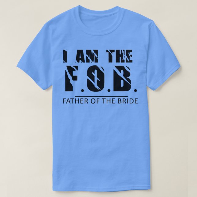 Camiseta Eu sou o Pai da Design da Noiva (Frente do Design)