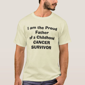Camiseta Eu sou o pai orgulhoso de um CANCER SUR da