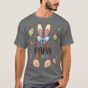 Camiseta Eu sou o Papa Coelhinho do Dia da Páscoa, combinan