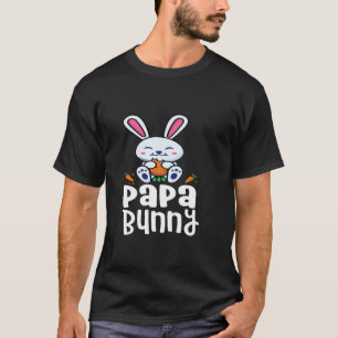 Camiseta Eu sou o Papa Coelhinho Festa de Páscoa Familiar