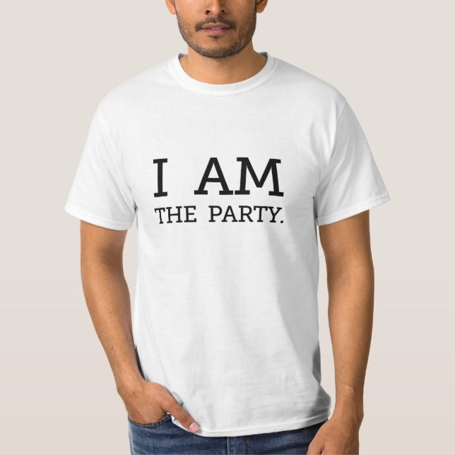CAMISETA EU SOU O PARTIDO (Frente)