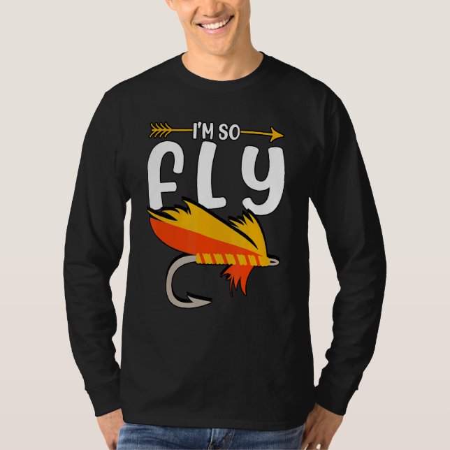 Camiseta Eu sou o pescador de Barcos de mosca (Frente)